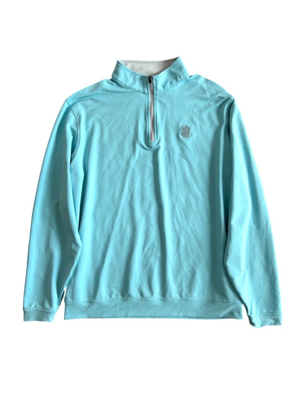 Peter Millar Men's Sz XL Crown Sport Quarter-Zip Pullover Stretch Long Sleeve